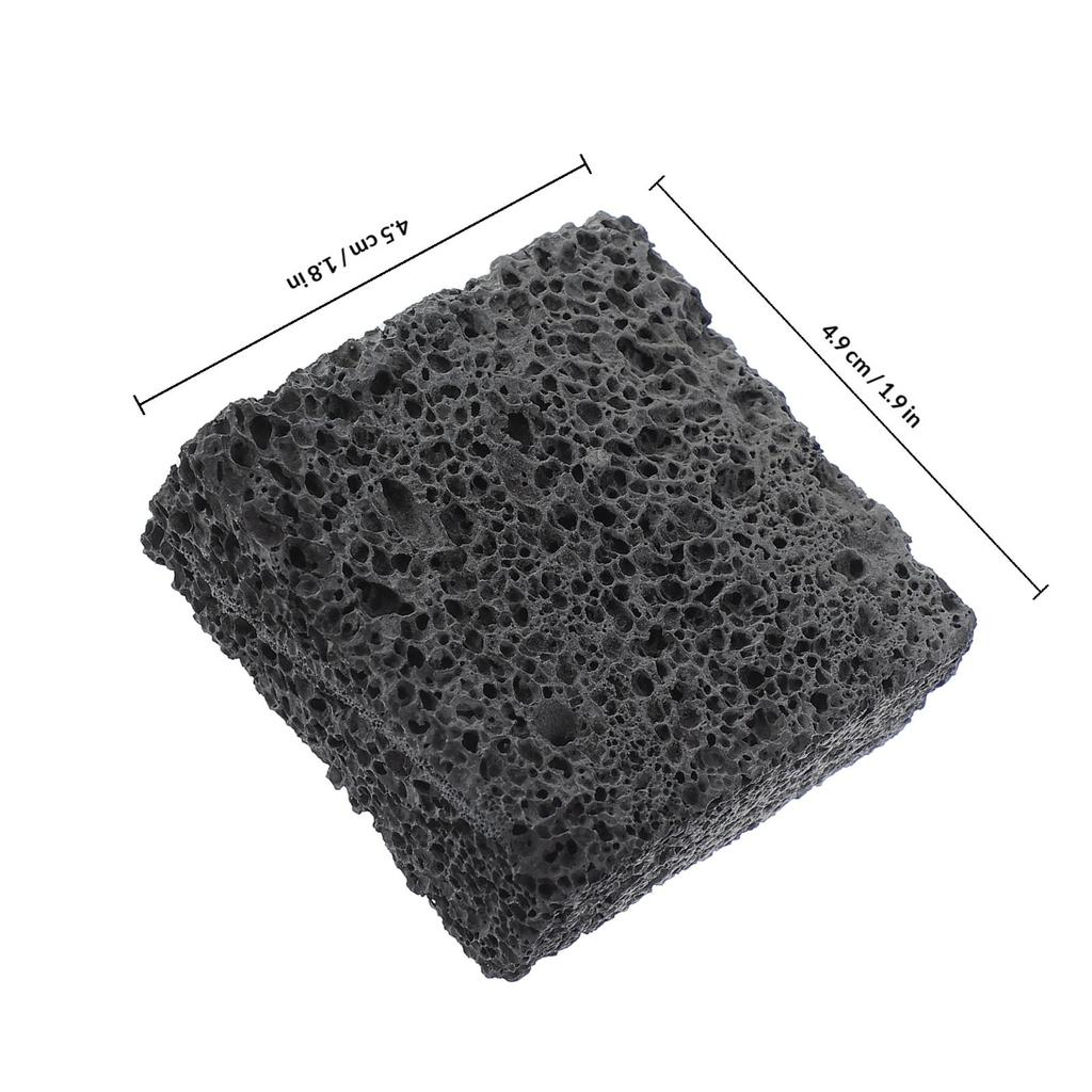 3Pcs Volcanic Rock Aquascaping Stones for Plant Cultivation Moss Stabilization Natural Aquarium Rocks Betta Fish Tank