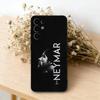 F-Football 10 N-Neymar J-jr Custodia per Telefono Silicone Nero Morbido Per Samsung S25,S24,S21,S22,S23,S30,Ultra,S20,Plus,Fe,Lite