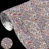 DIY Decoration Party Home Decor Crystal Sticker Bling Paster Rhinestone Sheet Glitter Trim Applique