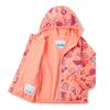 Columbia Kids Kids Windbreaker Hoodie Zip Jacket Coral