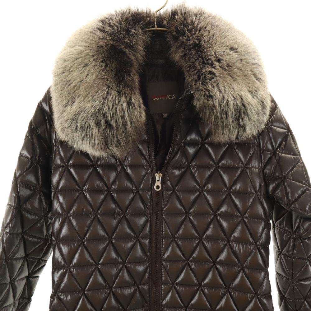 DUVETICA Damia Quilting down coat 38 Brown DAMIA Women Used