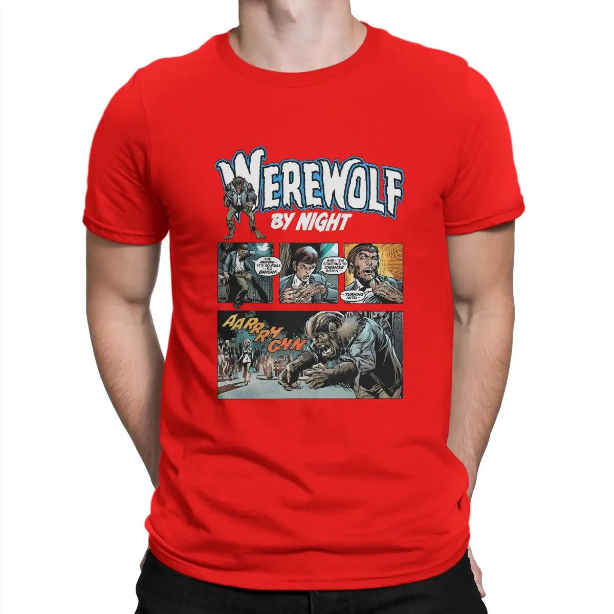 

Werewolf by Night Man TShirt Sticker Individuality T Shirt Graphic Streetwear Hipster S