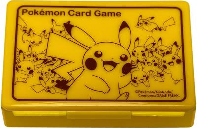 Pokemon Card Game Dame Can Case Pikachu Large Collection