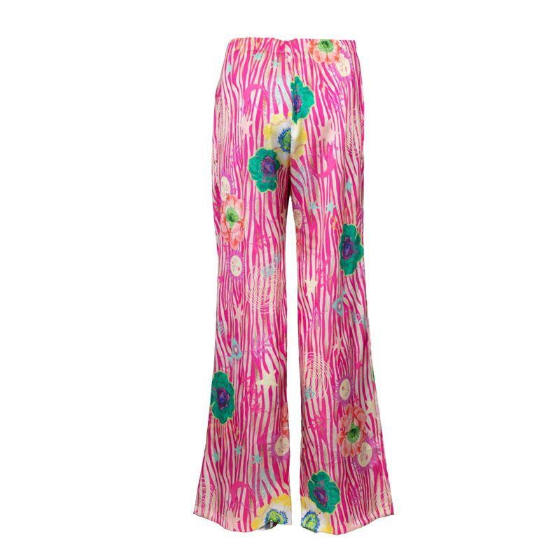 Pantalon mila imprimé animal et fleurs Femme HOLLY AND JOEY