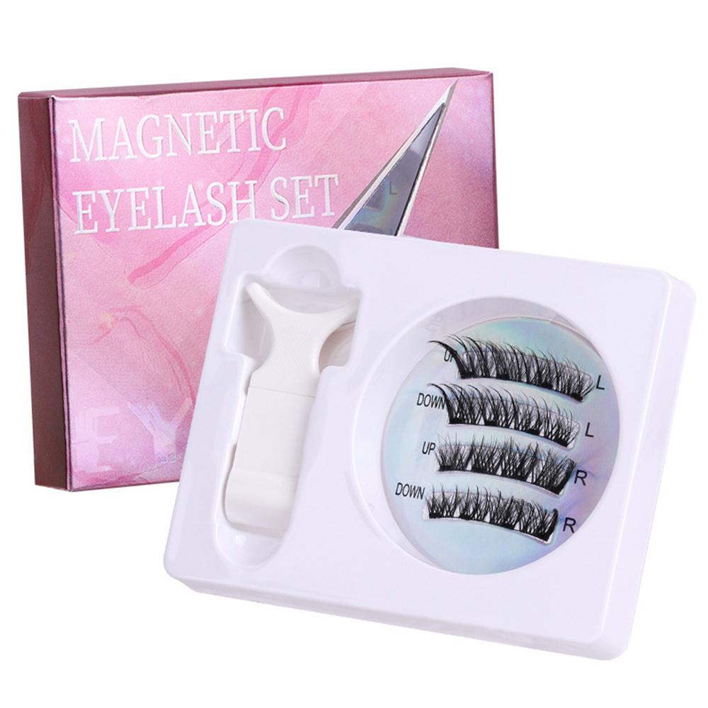 Fixed Position Magnetic False Eyelash Set No Glue Needed DIY Eyelash Extension