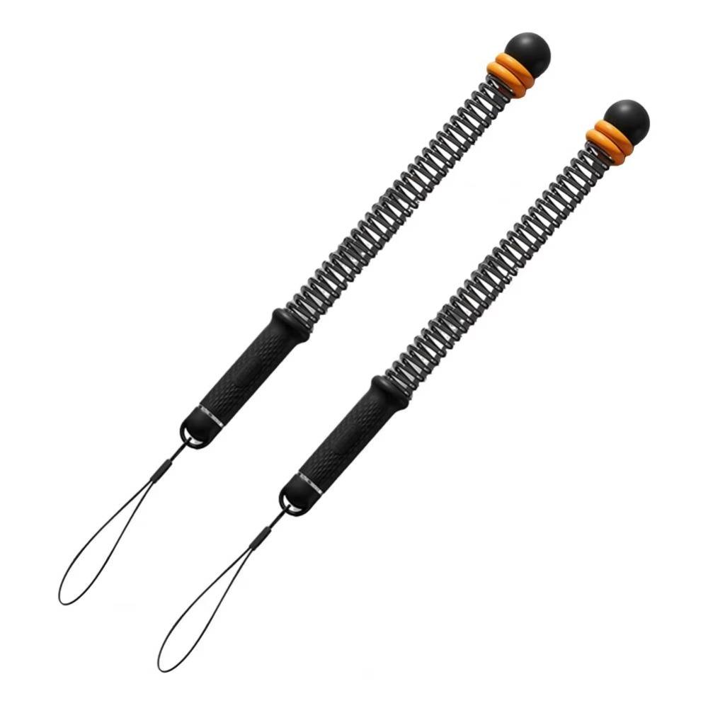 2Pcs Non-Slip Handle Ropeless Battle Ropes Portable Ergonomic Grip Cordless Arm Exerciser Quiet Adjustable Arm Wrestling Trainer