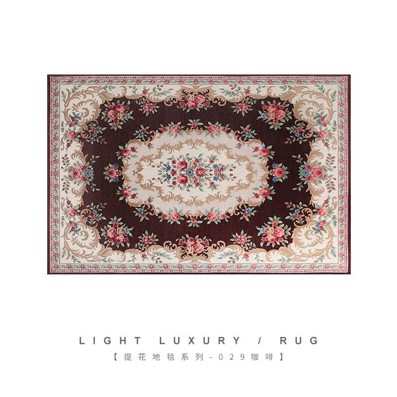 Retro Europa Perzische Stijl Tapijt Woonkamer Bank Slaapkamer Studeerkamer Keuken Entree Deurmat Antislip Licht Luxe Huisdecoratie Kleed