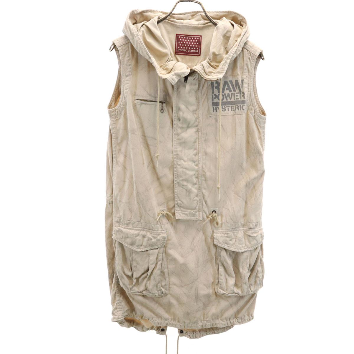 

HYSTERIC GLAMOUR Модное платье без рукавов, бежевое, женское, б/у