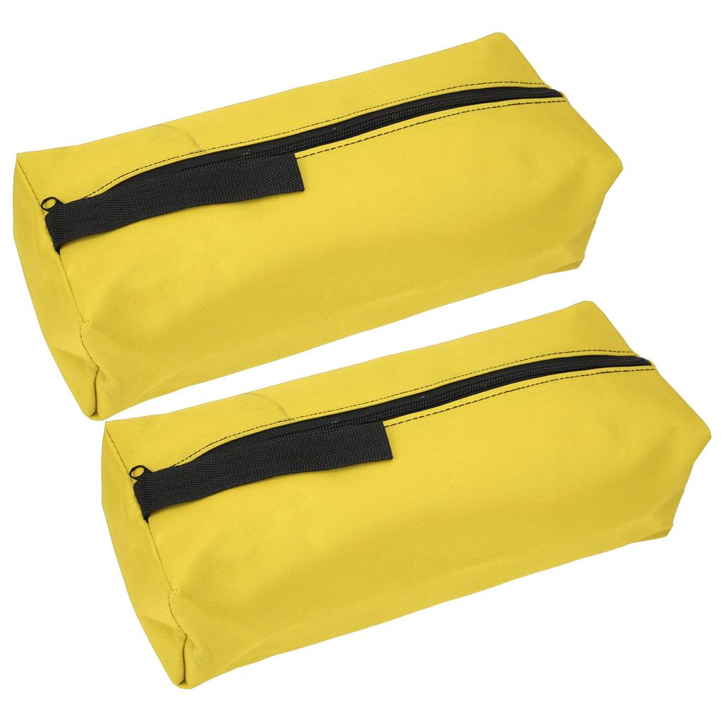 Tool Bag Polyester Hand Tools Organizer Zipper Outdoor Storage Bag for Wrench ScrewdriverYellow