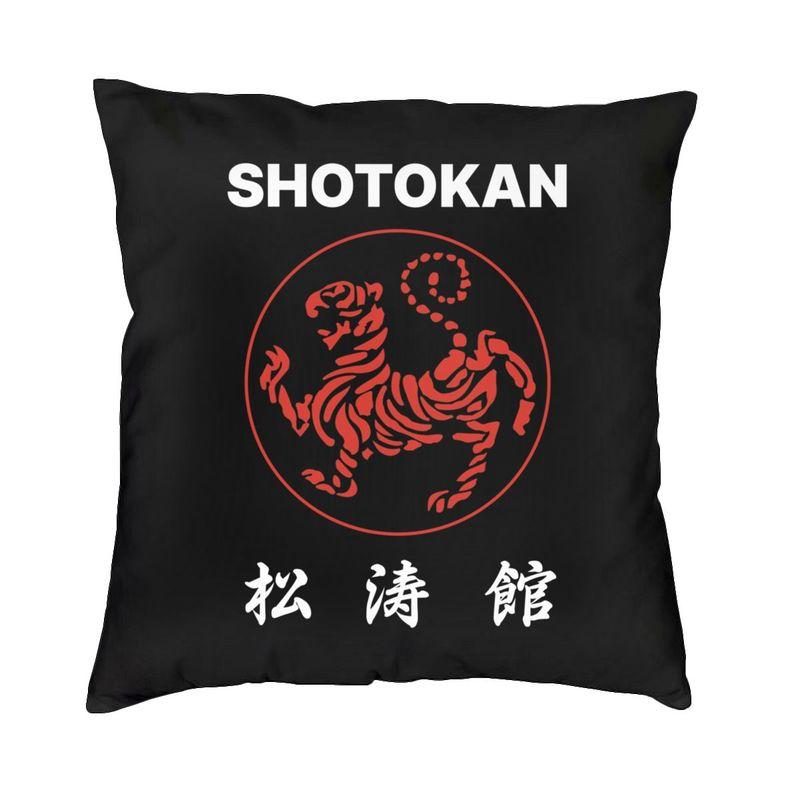 Soft Shotokan Karate Throw Pillow Cover Home Decor Custom Square Cushion Cover 40x40cm Pillowcover for Sofa