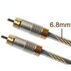 RCA Digital Audio Coaxial Cable 24K Gold Plated Connectors S/PDIF RCA Male To RCA Male for Home Theater, HDTV, Subwoofer