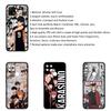 Für iPhone 16 15 Xiaomi Redmi Note 14 13 12 11 Pro Max X 16e Samsung Galaxy S25 S24 S23 Moto OPPO Huawei Oikawa Tooru Haikyuu Shoyo Hinata Handyhülle