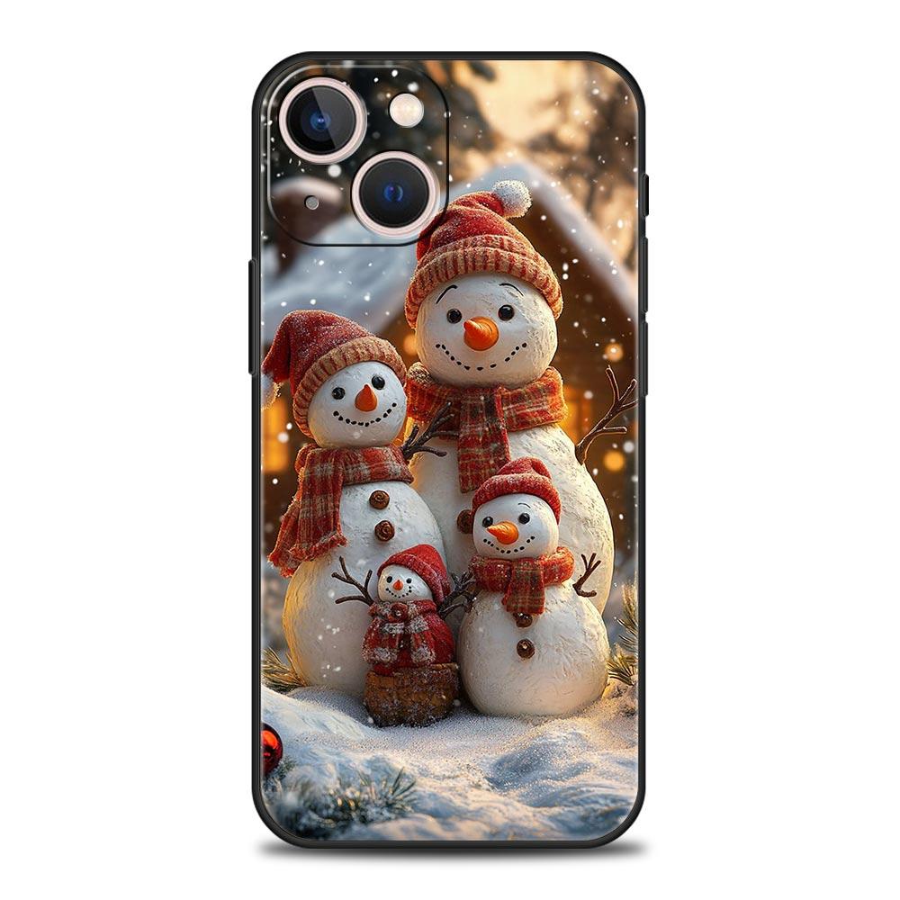 Weihnachtsmann Handyhülle Cover für iPhone 17 16 15 14 13 12 Pro Max 11 Pro Max 17 AIR Plus Stoßfest Weiche TPU Hülle Fundas