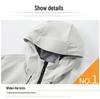 High-End T800 Three-Layer Windbreaker: Waterproof, Windproof Jacket for Men & Women – Ideal for Cycling & Mountaineering