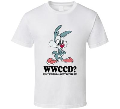 What Would  Calamity Coyote Wwjd Cartoon Character Fan T Shirt Unisex T-Shirt