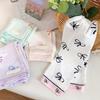 Arm Sleeves for Beach Getaways Summer Cooling Sleeves with Bowknot Printed Women Stretchy Cycling Long Cooling Sleeves