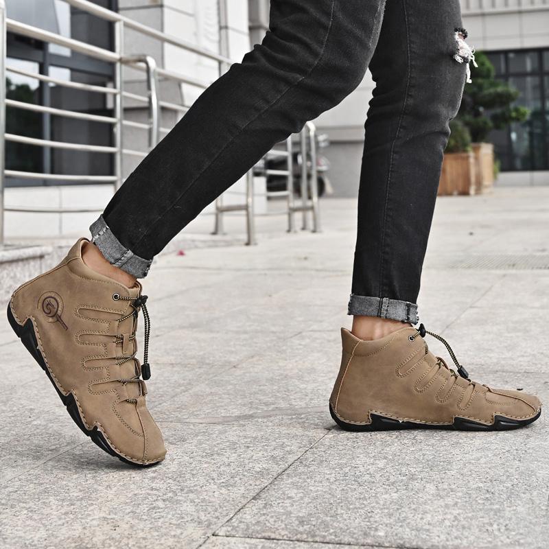 

Модная кожаная обувь Повседневная деловая обувь для мужчин Платье Tenis De Hombre Мокасины Мокасины Tenis Caballero Дизайнерская 48 хаки