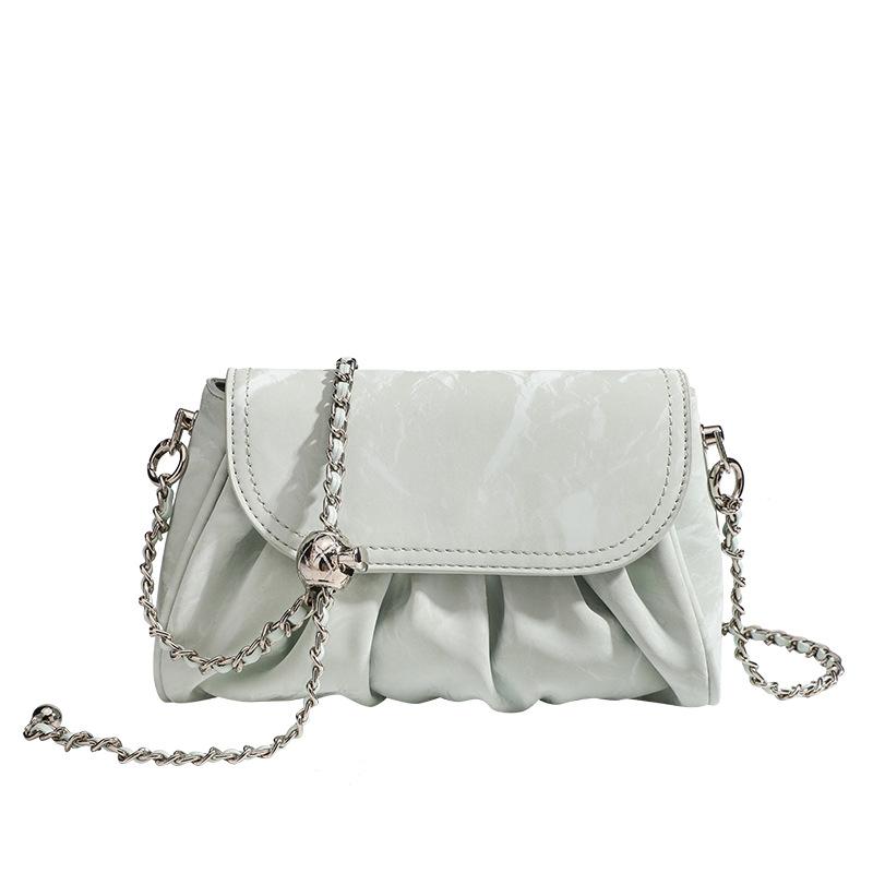 Preppy Pleated Cloud Bag Niche Design Handbag Women's Shoulder Underarm Bag Crossbody Bag