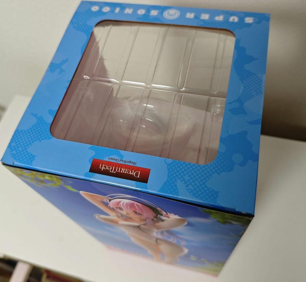 [USED] Super Sonico Figure In White Swimsuit