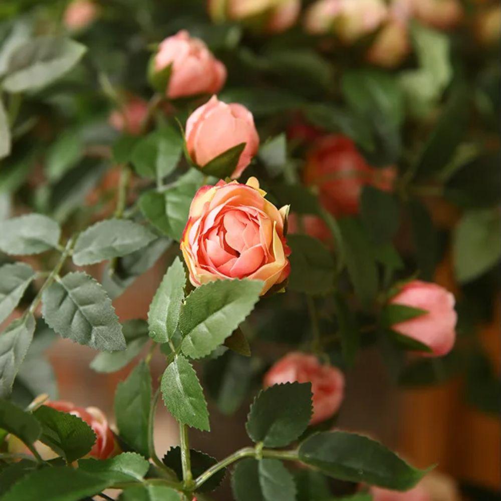 DIY Artificial Rose Flower 52cm Flower Arrangement Fake Flowers Rose Vine Wedding