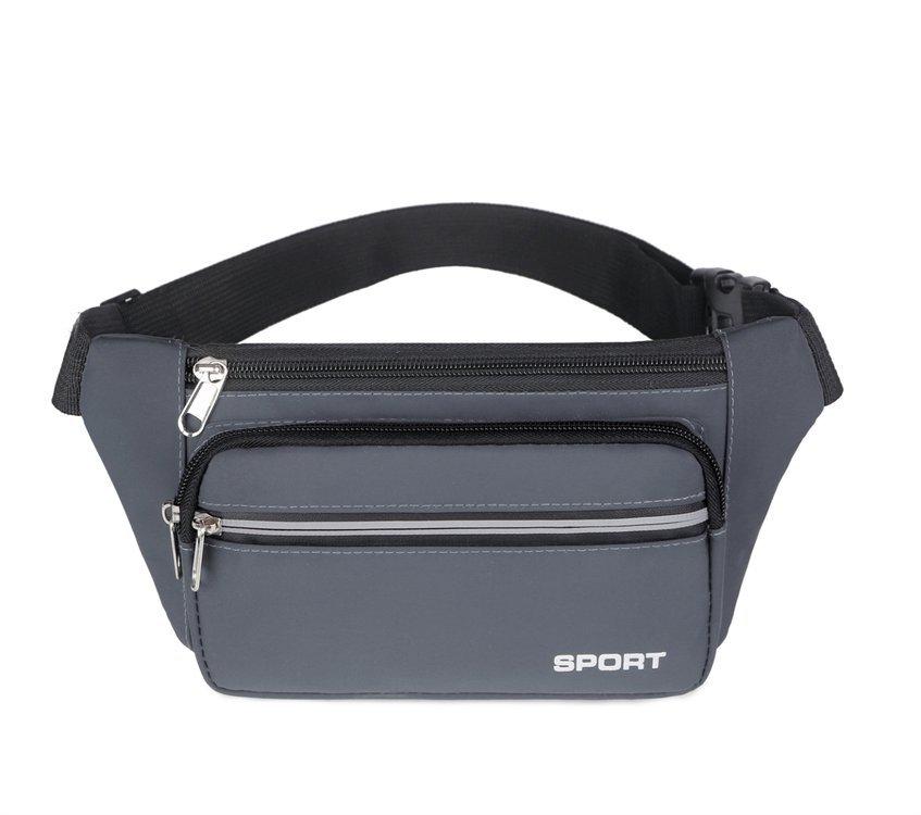 Men's and Women's Waterproof Waist Bag Multifunctional Large Capacity Casual Sports Wear-resistant Mobile Bag