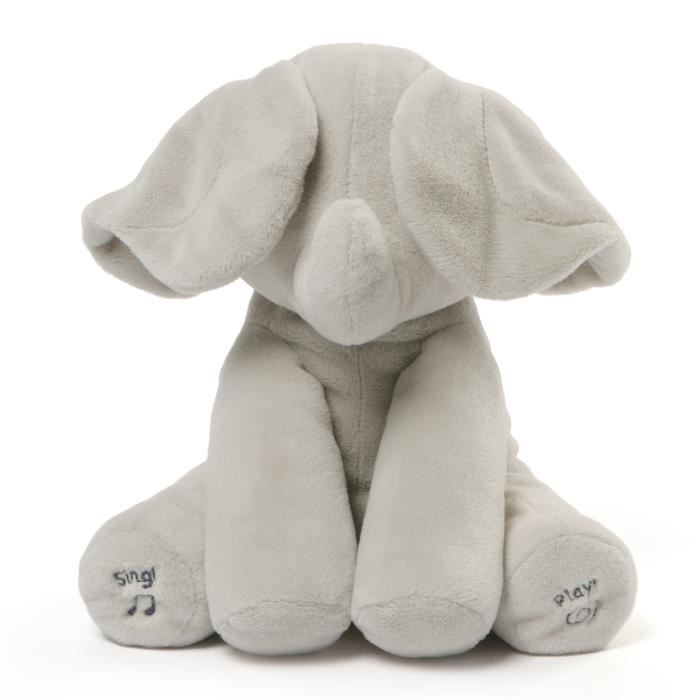 Plush Toy - 6054176 Baby Interactive Age Flappy The Elephant