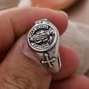 Best Sell Bohemia Praying Hands Design Retro Thai Silver Unisex Ring  For Women Man Gifts Cheap