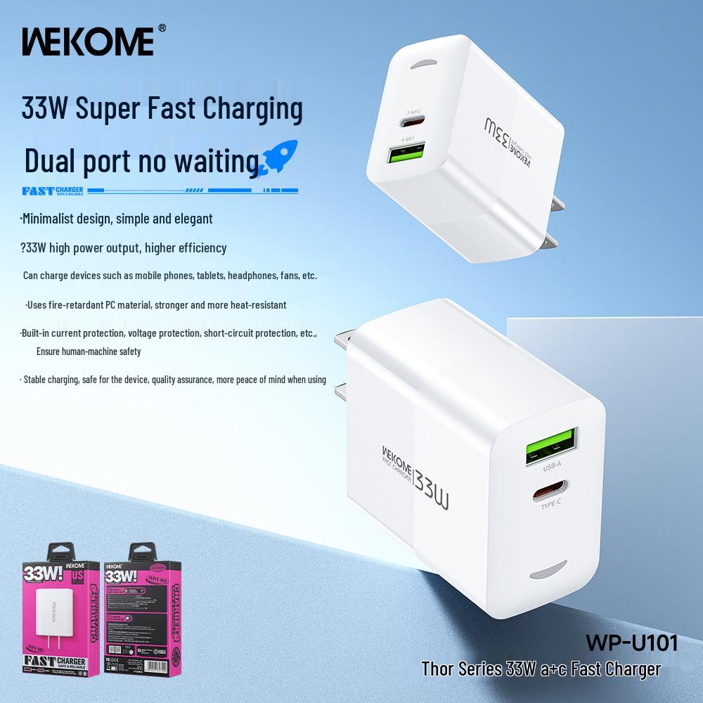 Wekome Thor Series Multifunctional GaN Fast Charger – Universal Compatibility