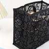 Mesh Heart Pattern Tote Bag – Lightweight, Breathable Travel & Beach Organizer with Dual Handles, Cosmetic Storage, and Stylish Cut-Out Design