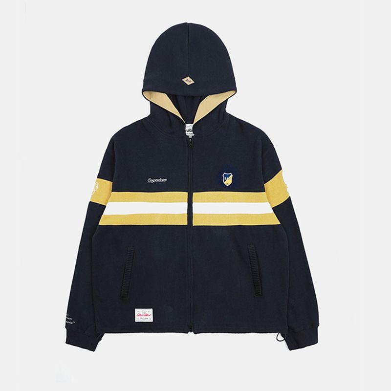 South Korea Badblood American Vintage Contrast Color Casual Loose Hoodie Women Preppy Niche Top Fashion