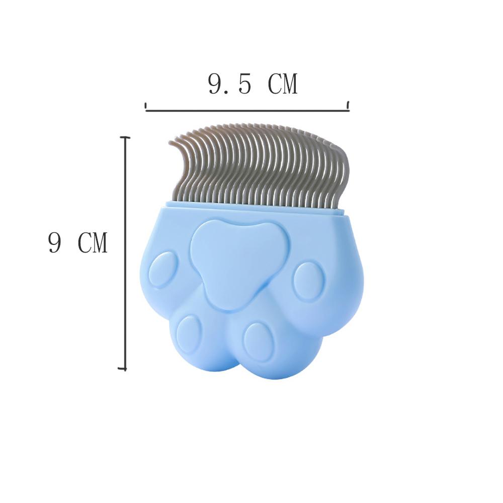 

Расческа для кошек и собак с когтями для депиляции, легкая, для кошек и собак, косметология, товары для животных синий