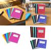 8x B5 Notebook Unique Ruled Lined Notepad for School Supplies Writing Office Solid Color