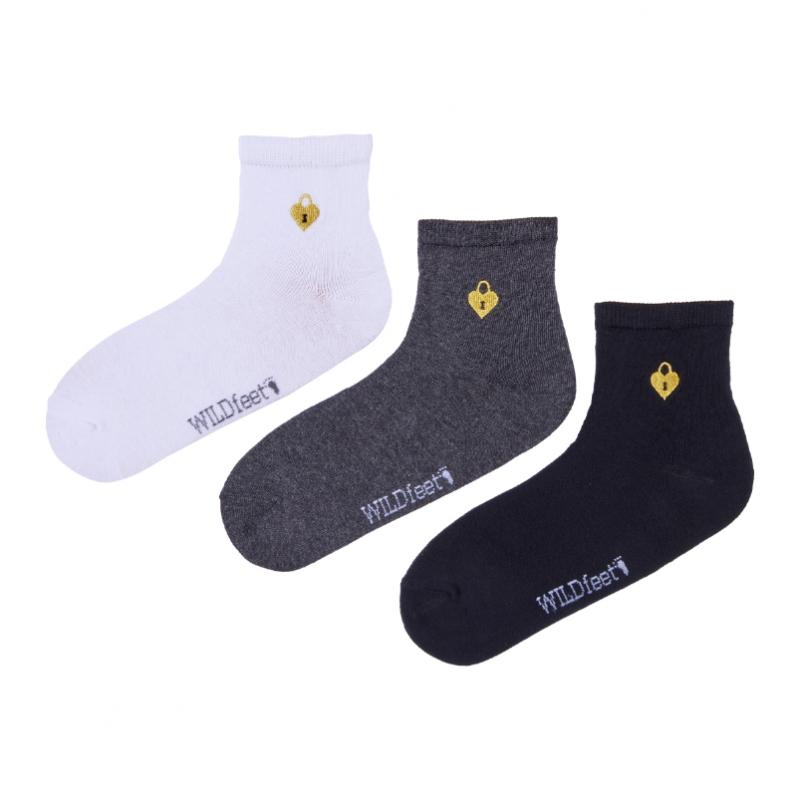 Sock Shop Женский набор носков S с половинным воротником и короной
