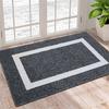 Olanly Indoor Outdoor Door Mats 50x80cm Door Mats Dirt Trapper Soft Doormats Super Absorbent Entrance Rug Non-slip Floor Mat