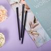 3 Pcs Blade Eyeliner Eyebrow Brushes Ultra Thin Fine Small Angle Flat Makeup Brushes High Quality Brow Contour Makeup Tools