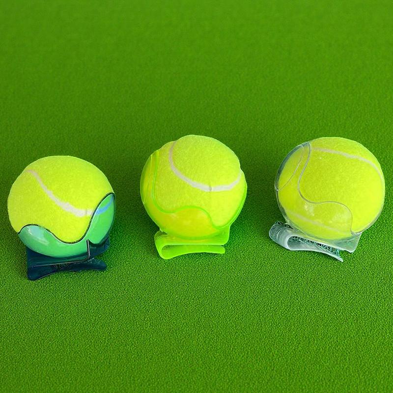 Portable Tennis Ball Clip Waist Holder, Sturdy Training Accessory for Easy Carrying, 3 Colors Available