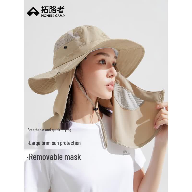 Pioneer Camp Wide Brim Sun Protection Fisherman Hat L(60-62cm)