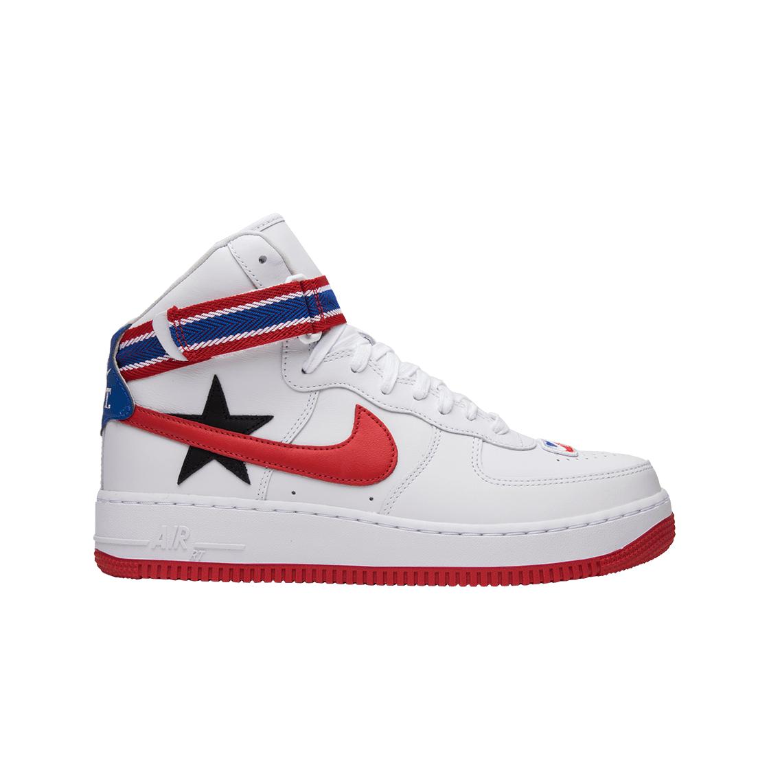 

Nike X Riccardo Tisci Air Force 1 High White University Red 250