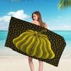 Pumpkin Yayoi Kusama Microfiber Printed Beach Towel Mountain Climbing Yoga Beach Swimming Running Absorbent Soft Towel