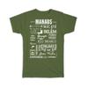 Gift T-Shirt : Northern States Brazil Brazilian Cities Chalk Art Souvenir