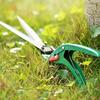 Anthropometrically Designed Carbon Steel Lawn Shears, High Precision Gardening Scissors, Modern Design, Suitable for Home Gardening and Lawn Trimming