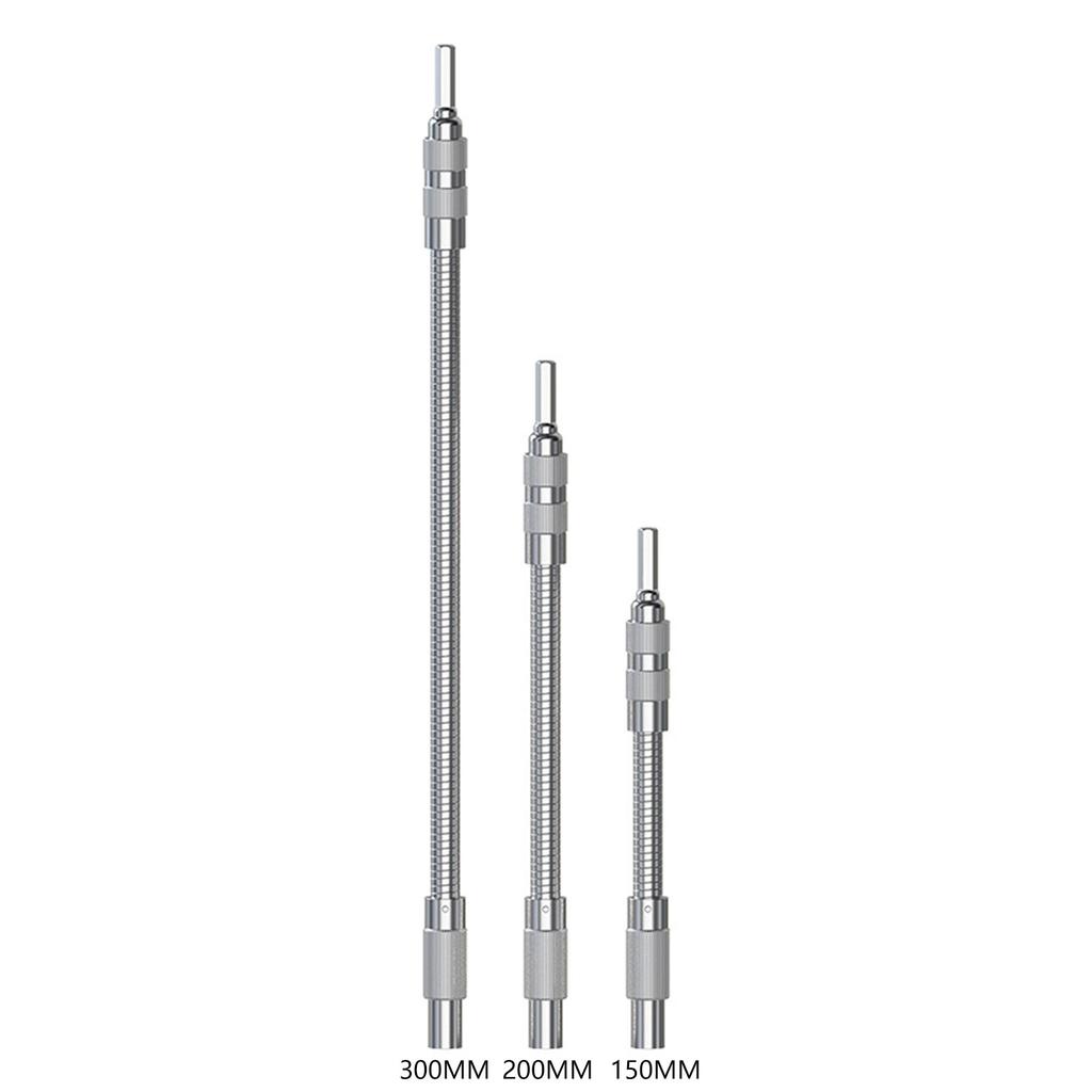 Professional Flexible Drill Adapter for Narrow Space 360 Degree Rotation Magnetic Hex Shanks Flexible Shafts