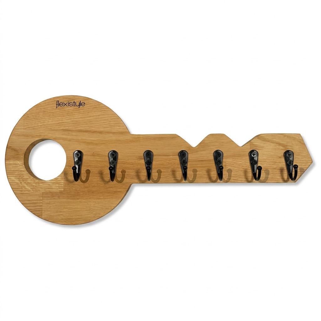 Wooden Key Hanger Oak Key