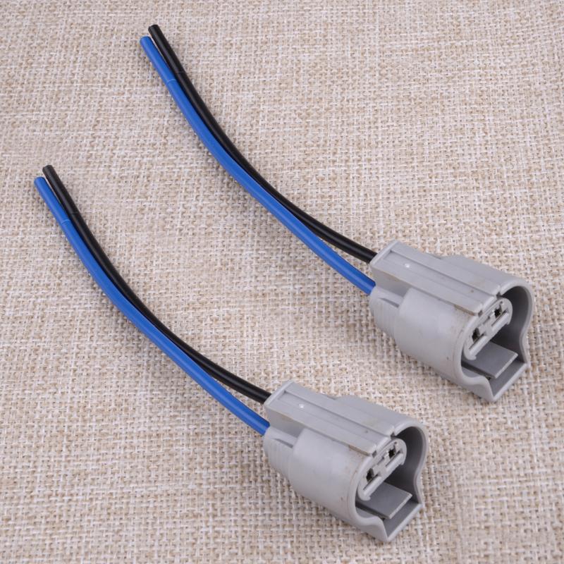 2Pcs Radiator Fan Plug Connector Pigtail Wire Cable 176146-6 Fit for Lexus Toyota Chevrolet Mazda Scion Subaru 24506797 CE2024F