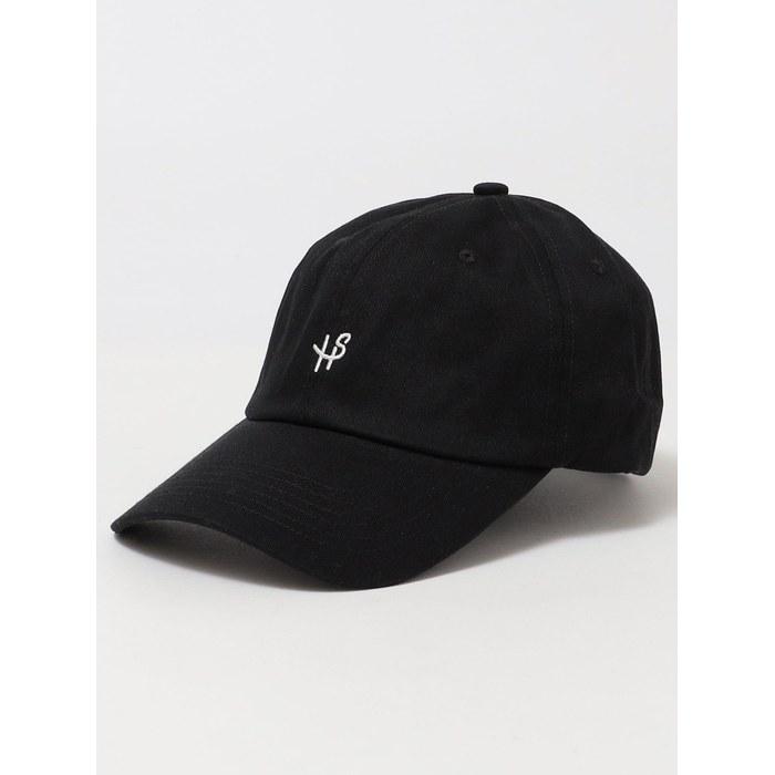 [Ships] Cap Web Exclusive One-Point Logo Embroidery Oversized Cap Men's 118540095 Black ONE SIZE