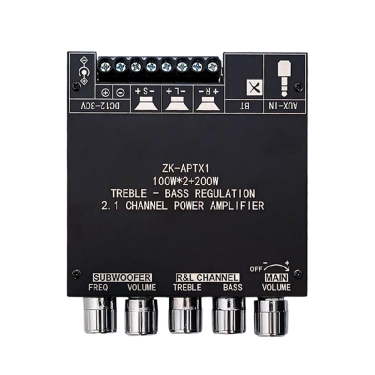 Subwoofer Amplifier Board Amplifier Power Amplifier Board 2x100W+200W 2.1 Channe