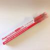 PENTEL Ballpoint Pen Hybrid Pack of 10 Refills, 0.5 Red, KF5-B,