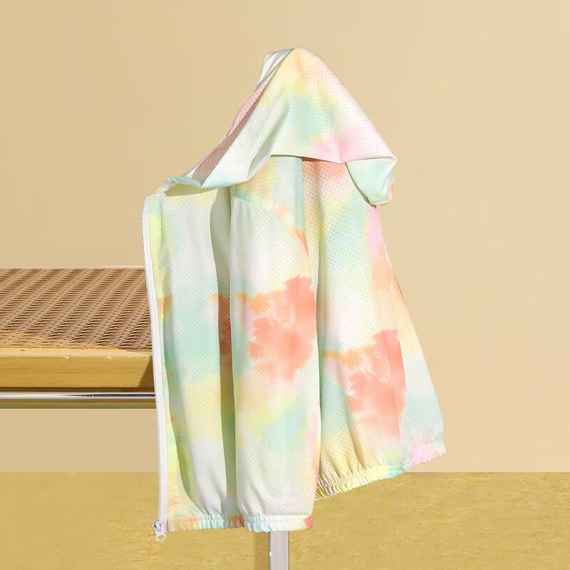 Xiaohu·Patty Girls' Patterned Summer Hooded Skin Jacket