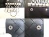 Authentic BOTTEGA VENETA Black Leather Silver H/W 6 Pics Key Cases #a120  Refurbished
