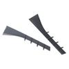 Pair of Rear Window Side Spoiler Decorative Tail Window Side Wing Cover Trim for 3 Series  1 Wagon 2019-2024